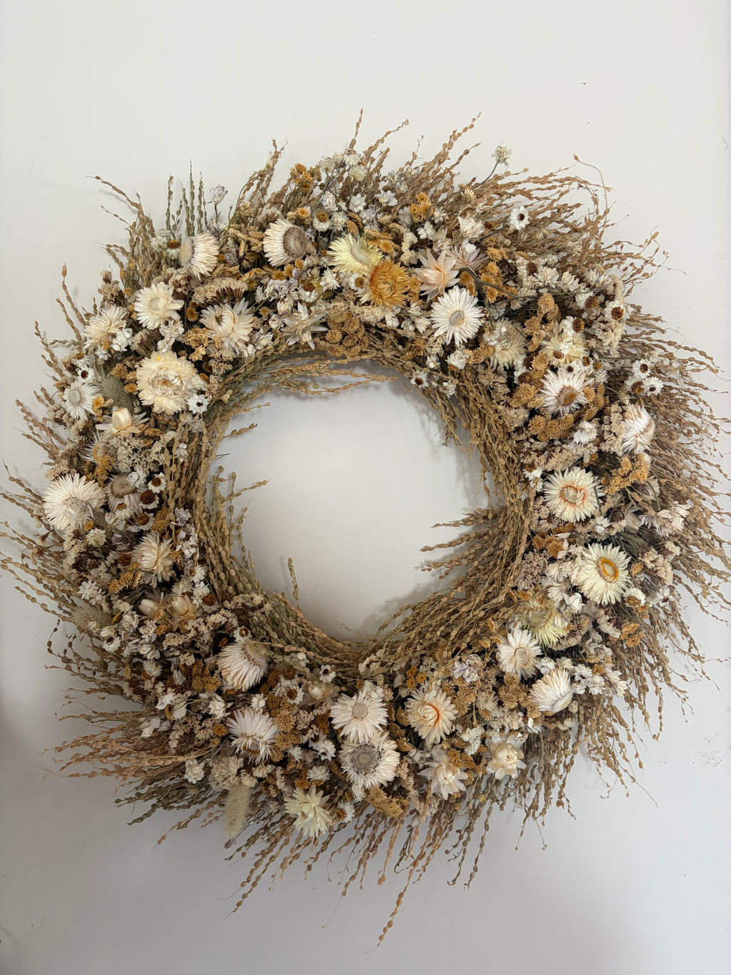 Deluxe Dried Flower Wreath