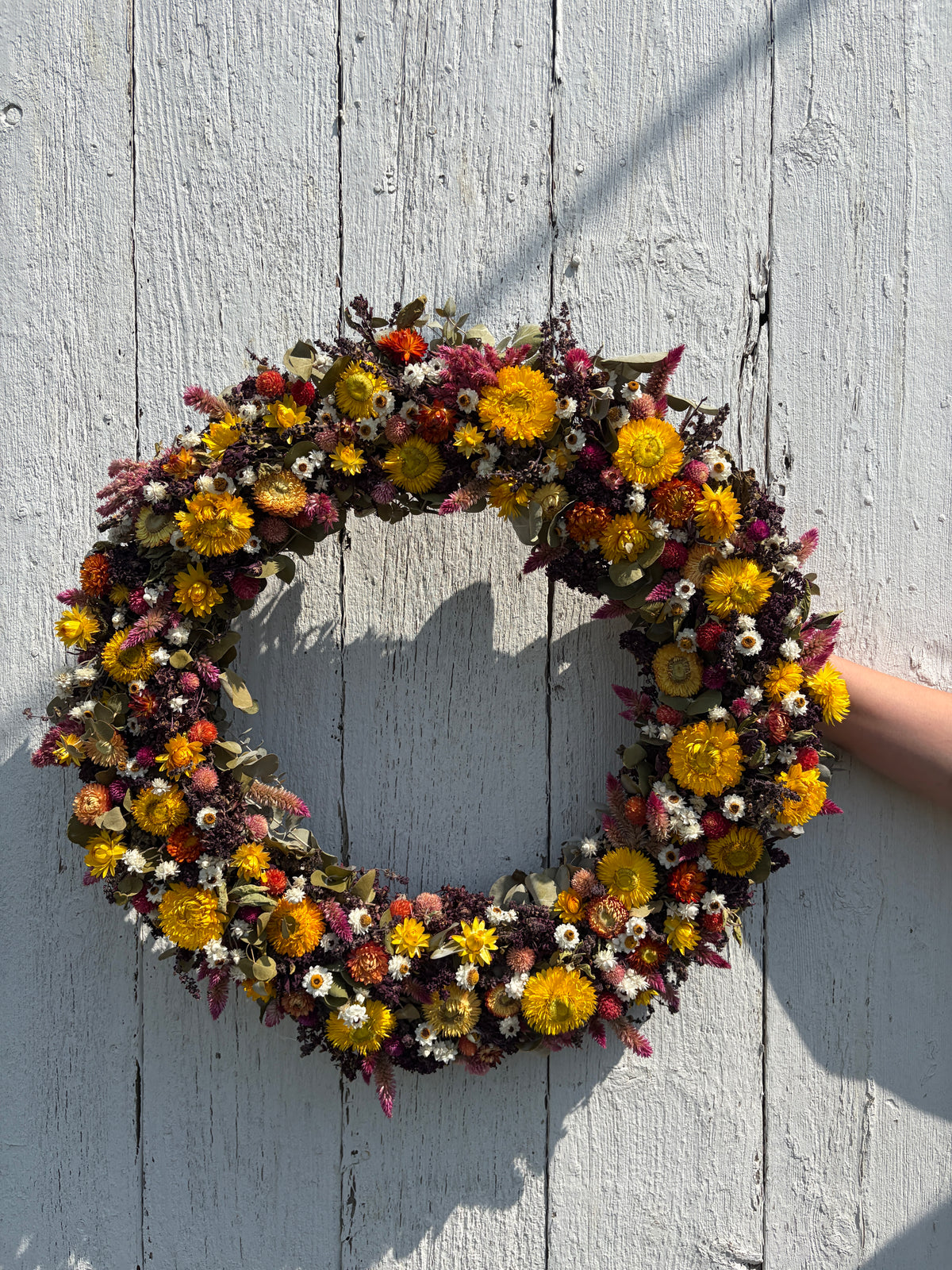 Deluxe Dried Flower Wreath