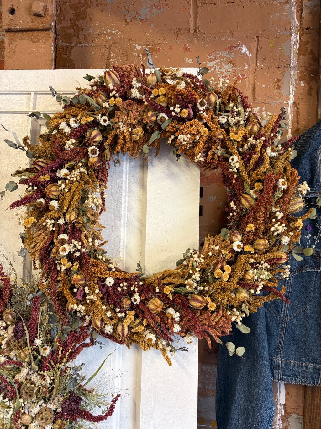 Deluxe Dried Flower Wreath