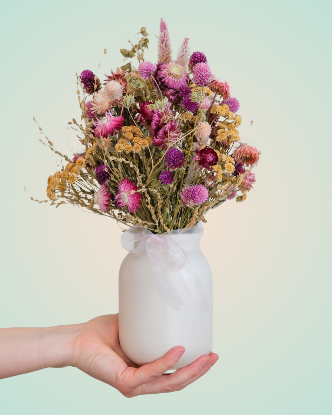 Standard Dried Flower Arrangement